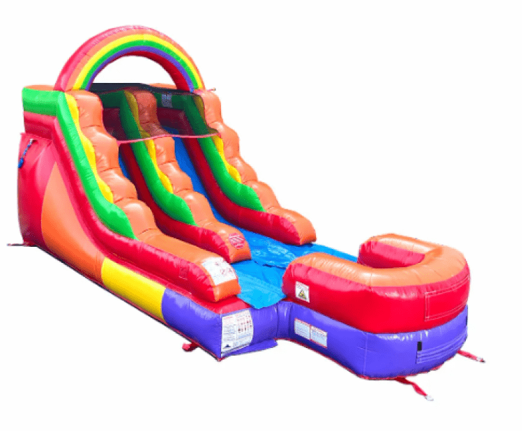 12' Tall Rainbow Slide